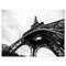 Designart - Paris Paris Eiffel Towerin Black and White Side View - Cityscape Canvas Print